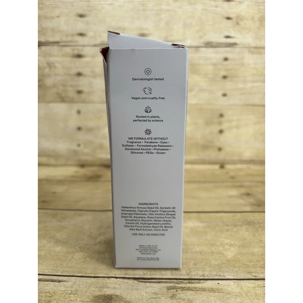 BUBBLE First Class Oil Cleanser 4fl oz/120ml‎ FULL SIZE BOXED
